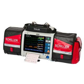 Robust, compact, lightweight defibrillator/monitor