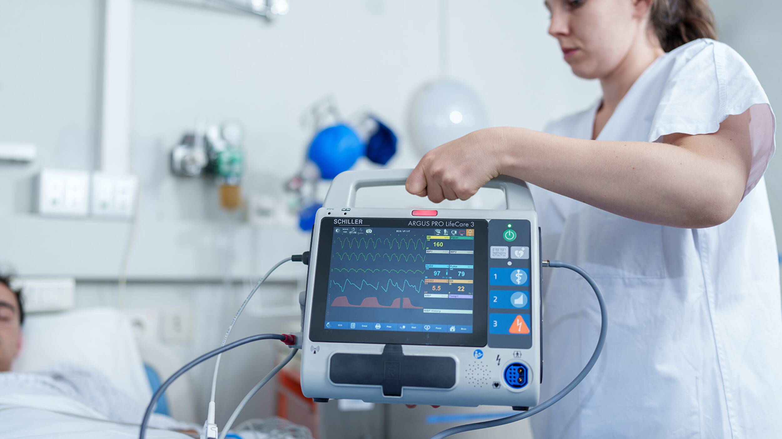 For all time-critical situations in and out of the hospital